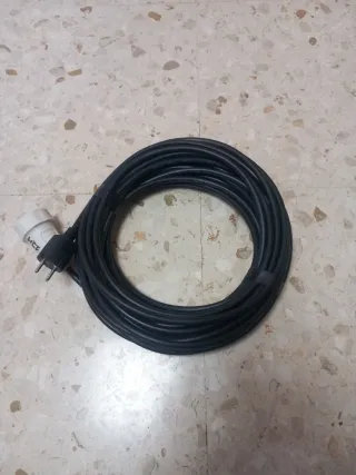Cable alargador 19m Schuko 16A 220V