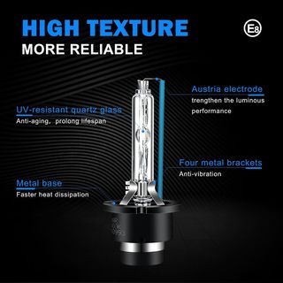 wattstar Bombillas para faros delanteros, D2S 35W