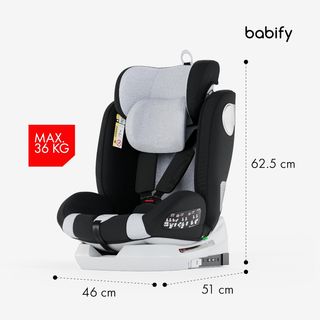 Babify Onboard Silla de Coche Isofix para Bebés y