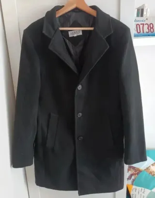 Abrigo Negro Vintage DERKO