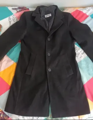 Abrigo Negro Vintage DERKO