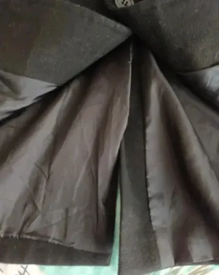 Abrigo Negro Vintage DERKO