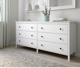 Cómoda 6 cajones blanca Ikea