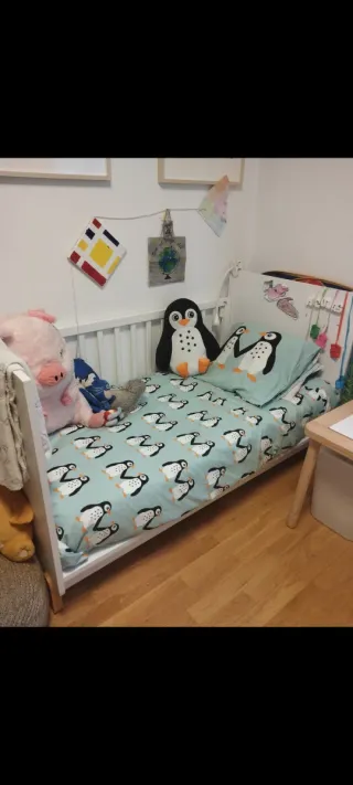 Cuna gemelar convertible en camas