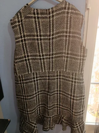 Vestido Mango Cuadros Talla 4XL