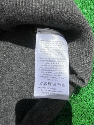 Jersey Gant Gris Cuello Pico