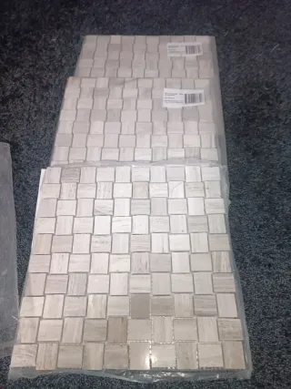 Pack 3 mallas de azulejos De Mosaico Piedra Natura