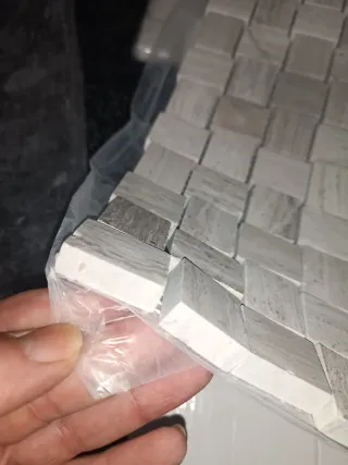 Pack 3 mallas de azulejos De Mosaico Piedra Natura