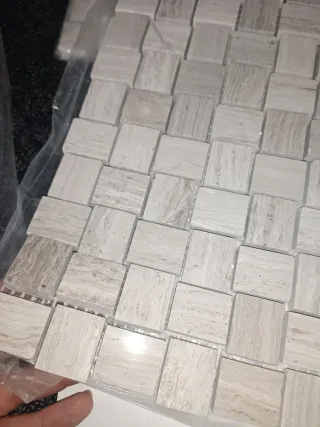 Pack 3 mallas de azulejos De Mosaico Piedra Natura