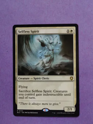 Selfless Spirit - espíritu abnegado