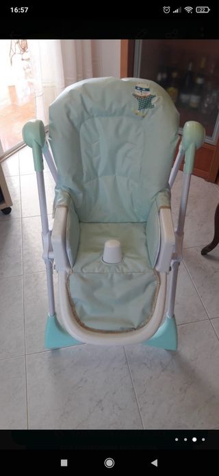Trona regulable para bebé