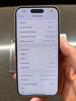 iPhone 15 NUEVO NEGOCIABLE