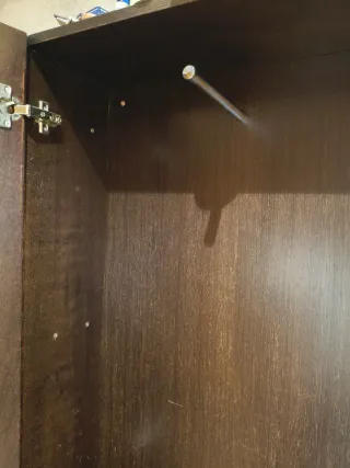 Armario recibidor madera