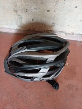 Casco Bici CLOUD Adulto Grigio/Nero