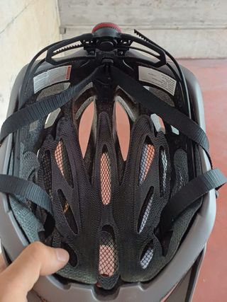 Casco Bici CLOUD Adulto Grigio/Nero
