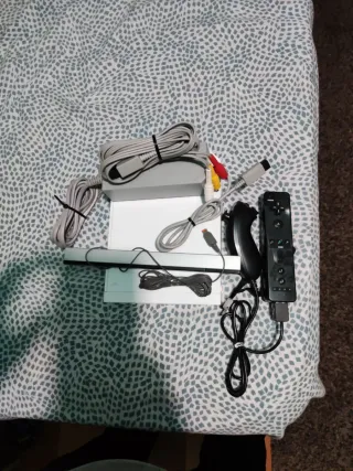 Nintendo Wii Consola Gris y Blanca