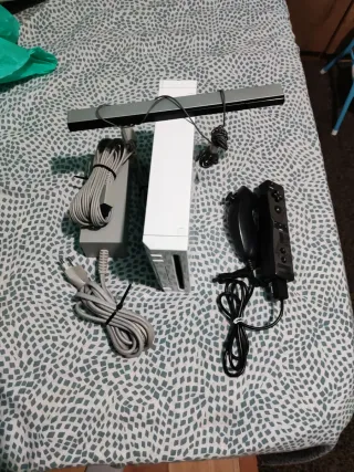 Nintendo Wii Consola Gris y Blanca