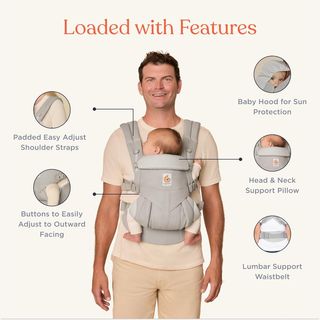 Ergobaby Portabebés, Omni 360 Cool Air Mesh de 4 p