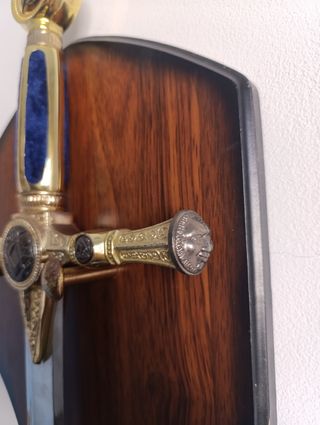 Espada de iniciación masónica