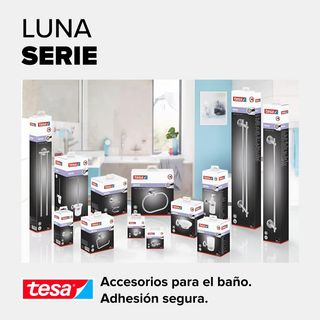 tesa Moon Percha de toallas moderna, apariencia de