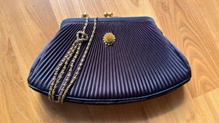 Bolso de fiesta vintage tipo abanico