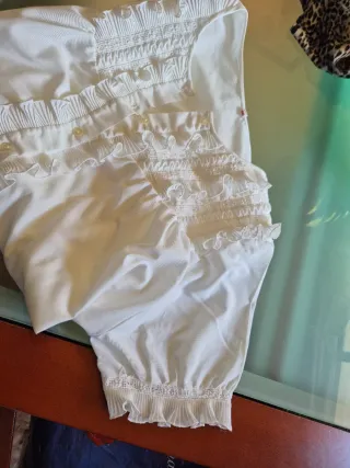 Camisón vintage blanco