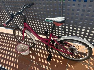 Bicicleta infantil rosa