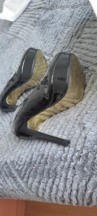 Zapatos de tacón JM Diamant negros