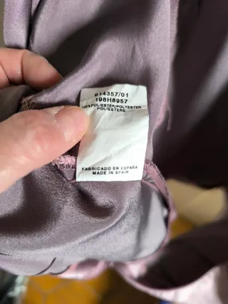 Blusa Síntesis Talla 48  Satinada