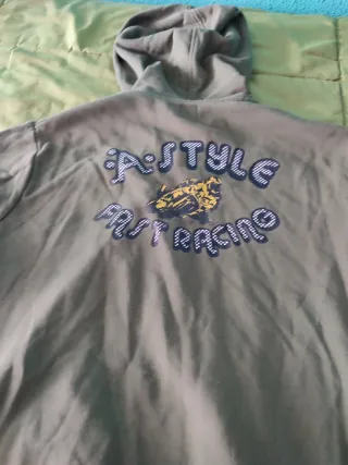 Sudadera A-STYLE Hombre Verde Oliva