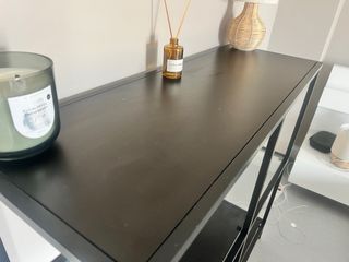 Estantería Ikea VITTSJÖ Negro/Vidrio