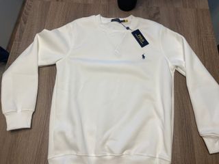 Polo Ralph Lauren Sweatshirt Branco Tamanho M