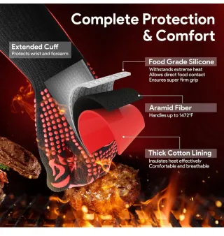 1 Guante Primajor Resistente al Calor