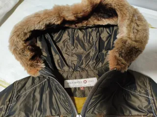 Chaqueta SAGA IBÁÑEZ Mujer Marrón Verde Oliva