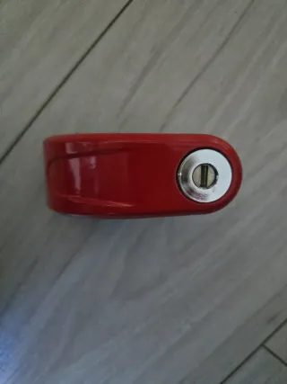 Candado de disco para moto.(No funciona alarma)