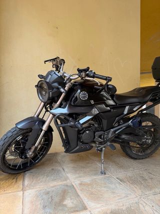 Zontes 125g Negra/Gris Manual