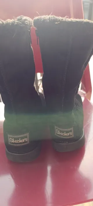 Stivali Skechers neri donna