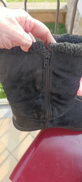 Stivali Skechers neri donna