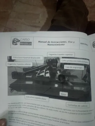 Desbrozadora CARSO para tractor