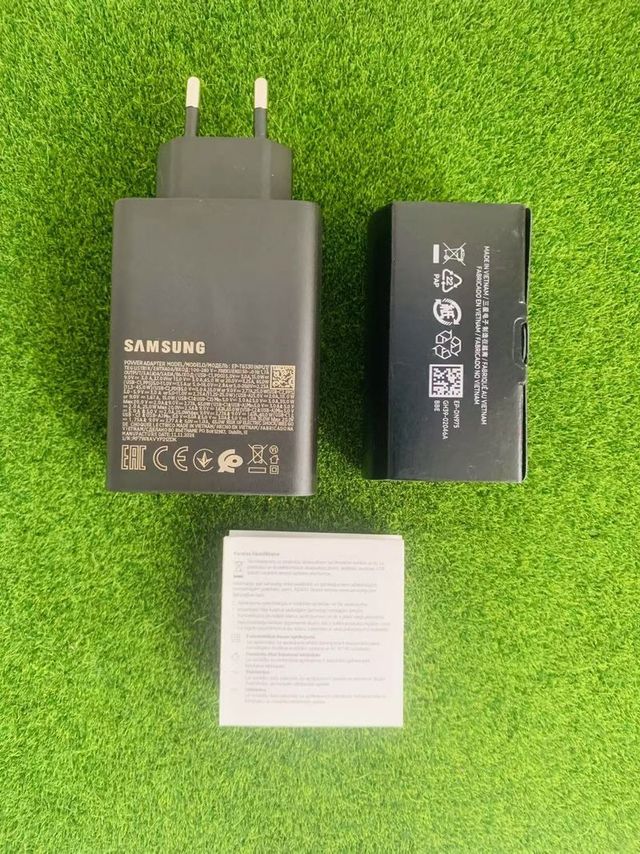Cargador Samsung 65W PD Adaptador Trio + Cable