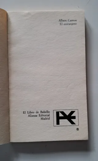 El Extranjero (Spanish Edition)