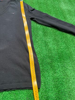 Jersey Tommy Hilfiger Negro Cuello V