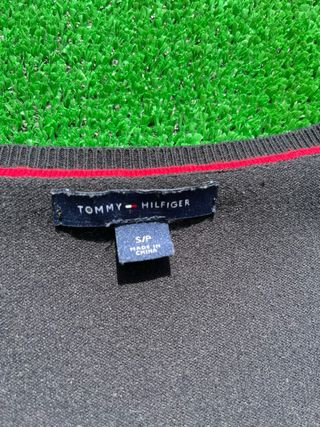 Jersey Tommy Hilfiger Negro Cuello V