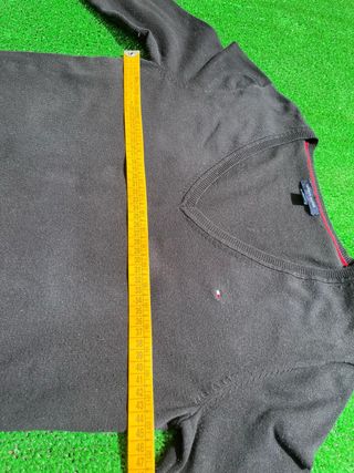 Jersey Tommy Hilfiger Negro Cuello V