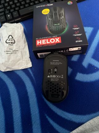 Ratón Gaming Helox Ultra-Ligero Negro