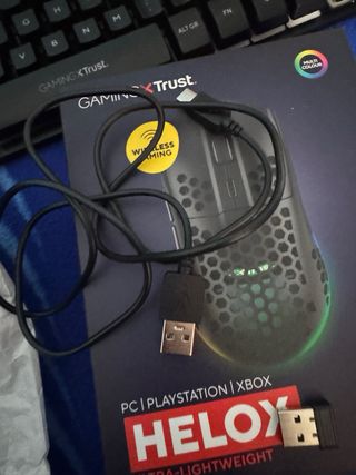 Ratón Gaming Helox Ultra-Ligero Negro