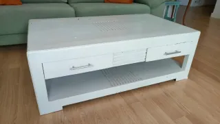 Mesa de centro madera maciza