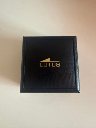 Reloj Lotus Cronógrafo Hombre Negro/Plata