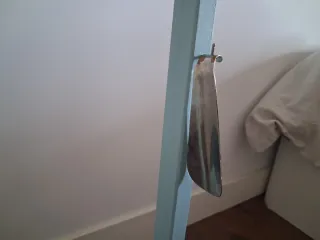 Galan de noche madera restaurado