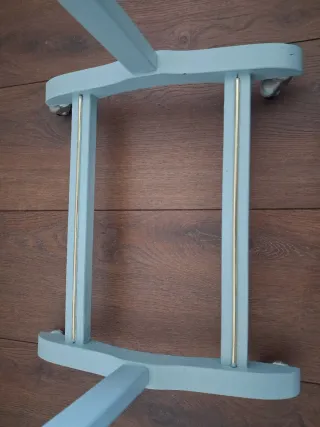 Galan de noche madera restaurado